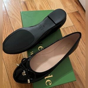 Brand new Black Kate Spade flats size 7M
